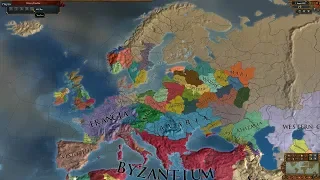 Europa Universalis 4 AI Timelapse - Extended Timeline + ССС Mods 625-5000