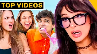 Siblings vs. Parents- Hilarious Family Challenges | SSSniperWolf