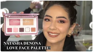 NEW NATASHA DENONA LOVE FACE PALETTE! REVIEW + DEMO