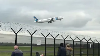 Manchester Planespotting | A380, A350, 737