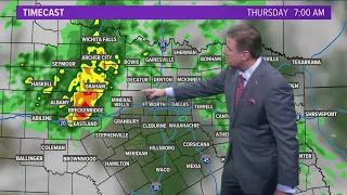 DFW Weather: Latest timeline for widespread rain chances