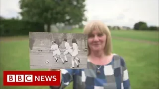 The women banned from playing football on the world stage, but did it anyway - BBC News