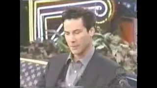 Keanu Reeves promoting The Matrix - Tonight Show with Jay Leno April 1 1999