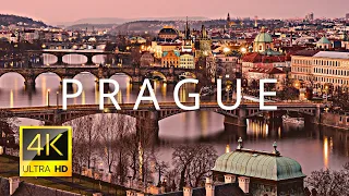 Prague, Czech Republic 🇨🇿 in 4K ULTRA HD HDR 60FPS video by Drone