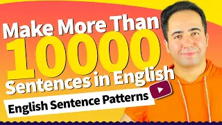 Make More Than 10000 English Sentences Easily with These 200 Patterns