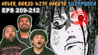 SASUKE VS DANZO! Naruto Shippuden REACTION (209-212)