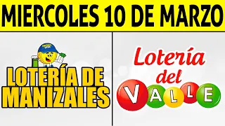 Resultados Lotería de MANIZALES y VALLE Miércoles 10 de Marzo de 2021 | PREMIO MAYOR 😱💰🚨