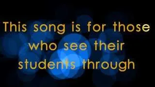 [LYRICS] You Have Made A Difference - A Teacher appreciation song