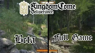 Kingdom Come: Deliverance  | FULL GAME VS BETA | 4K 60fps