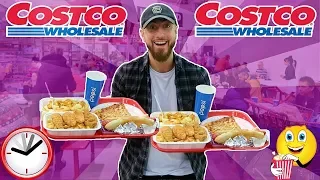 I Only Ate COSTCO Foods For 24 Hours! (IMPOSSIBLE FOOD CHALLENGE)