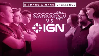 IGN vs GameSpot Hitmano-A-Mano Challenge - Hitman 2 Live Stream