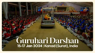 Guruhari Darshan, 15-17 Jan 2024, Kanad, Surat, India