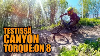 Testissä Canyon Torque:ON 8 | Sähkömaastopyörä