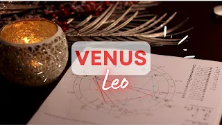 Venus in Leo in birth or natal chart