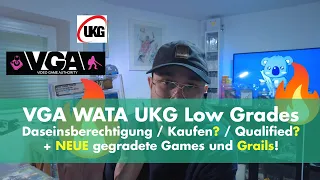 VGA WATA UKG Low Grades - Daseinsberechtigung / Kaufen? / Qualified? + Neue gegradete Games! PickUps