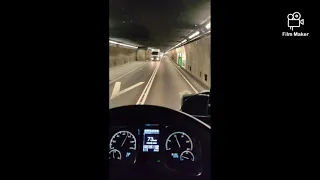 Туннель 17км, ТАЙМЛАПС; Tunnel 17km TIMELAPSE, ITALIA