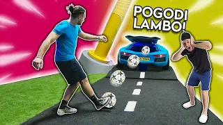 POKUŠAJ DA NE POLOMIŠ AUTO w/ DJOTAFREESTYLE *LAMBO*