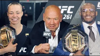 Dana White Reacts to Chris Weidman Injury; Talks Nick Diaz