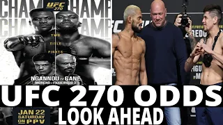 UFC 270 Odds Look Ahead | UFC 270 Picks and Predictions | UFC 270 Betting