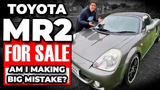 Toyota MR2 For Sale - New Battery, Levels And A Once Over From Dad