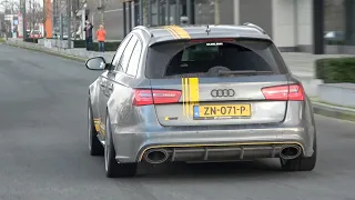 660HP Audi RS6 C7 with full Milltek Exhaust - Redline Revs and LOUD Accelerations!