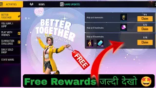 Free Fire Better Together Bundle Kaise Milega 🤯🤩| Ff New Event | Free fire New Event | New Event ff