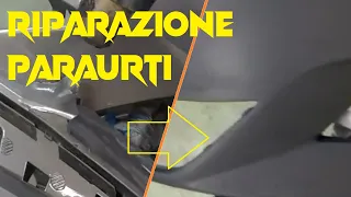 come riparare un paraurti rotto -how to fix bumpers