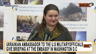Ukrainian ambassador: 'This is a major humanitarian catastrophe' | USA TODAY 2/26/2022