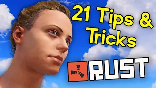21 of the BEST Tips and Tricks Every Rust Player NEEDS To Know in Rust 2024!
