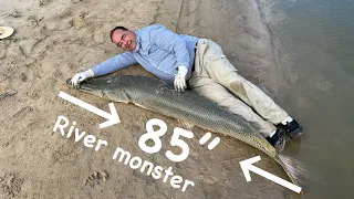 Alligator Gar the real Texas river monsters