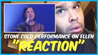 Demi Lovato - Stone Cold Performance On Ellen "REACTION"