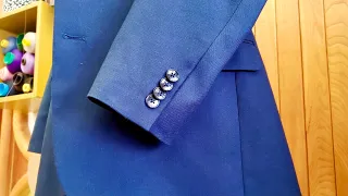 How to Shorten the Sleeves on a Jacket *professional tailor's process*