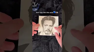 Infinite Johnny Depp Craft!🤯💙#woah