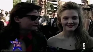 Drew Barrymore & Corey Feldman At The Oscars (1989)