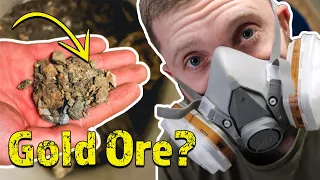 How Much Gold is in This Ore? Crushing, Panning and Recovery of Gold.