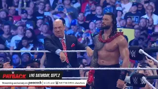 FULL MATCH _ Brock Lesnar vs. Roman Reigns _ Winner Take All Title Unification Match_ WM 38