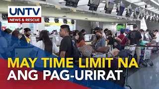 Bagong departure rules sa Pinoy travelers, pinasimple; pagtatanong sa pasahero, may time limit na