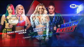 Dana Brooke & Asuka Vs Carmella & Tamina (Parte 2) - WWE Main Event: Español Latino 28/07/2022