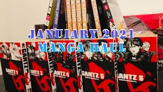 January 2021 Manga Haul + Unboxing (30+ Volumes!) | BIG BOX OF MANGA!!