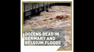 Dozens dead and many missing after floods hit Germany and Belgium