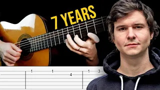 7 YEARS Guitar Tabs Tutorial | Guitar Cover (Lukas Graham)