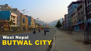 4K🇳🇵 Butwal LIVE Road Condition in West Nepal - Virtual Walking Tour 2023