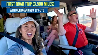 LEISURE TRAVEL VAN | 2024 Unity Twin Bed | OUR FIRST ROAD TRIP (3,500 miles) | Season 1 | Ep. 2