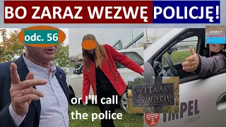 Grożą policją, wymagają pozwoleń, stosują podwójny standard. Wielka firma, ochrona i kamery. #56