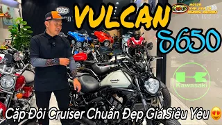 Kawasaki Vulcan S650 - Cruiser tầm trung giá chỉ hơn 100 triệu chuẩn đẹp dễ tiếp cận mời anh em 😍🏍️