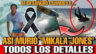 Asi MURIO Mikala Jones hoy MUERE Surfista profesional MIKALA JONES desangrado mientras surfeaba