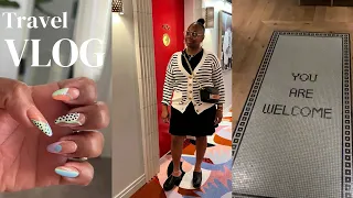 TRAVEL VLOG: Back In NOLA | Tried A New Drink | ZARA Try-On | Rooftop Bar | Virgin Hotel | New Nails