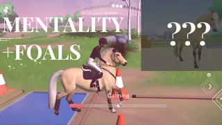 BREEDING outcomes and MENTALITY training || Equestrian the Game