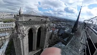 Touring Notre Dame Cathedral one week before it burned in 360 video!