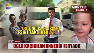 Oğlu kaçırılan annenin feryadı!